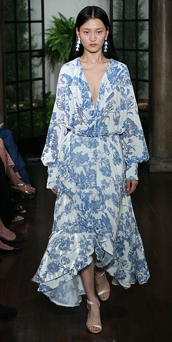 Самые красивые коктейльные, вечерние, курортные платья Oscar de la Renta Resort 2019