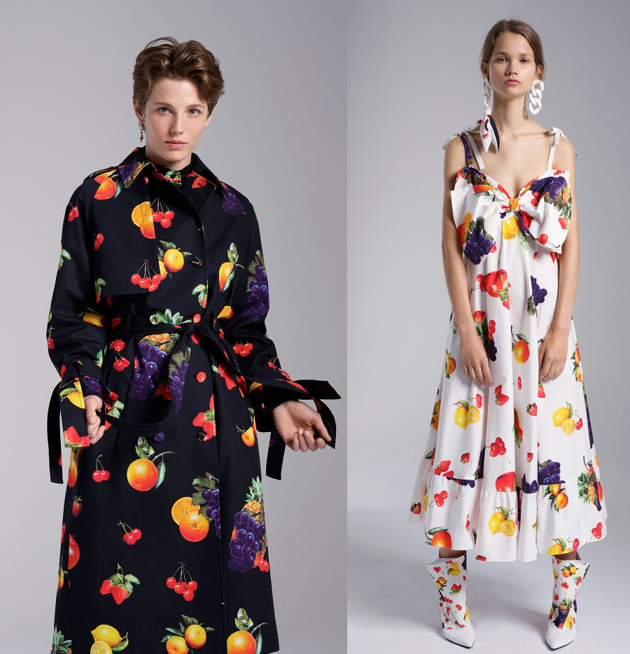 Коктейльные вечерние платья в итальянском стиле фото MSGM Resort 2019 мода на лето 2018 2019