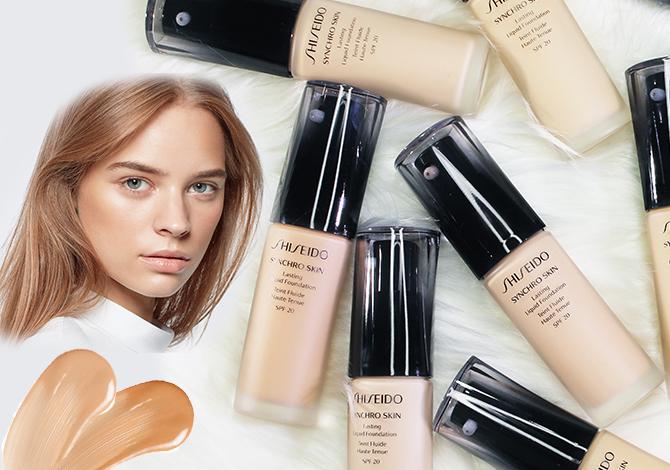 Тональный крем SHISEIDO Synchro Skin Glow
