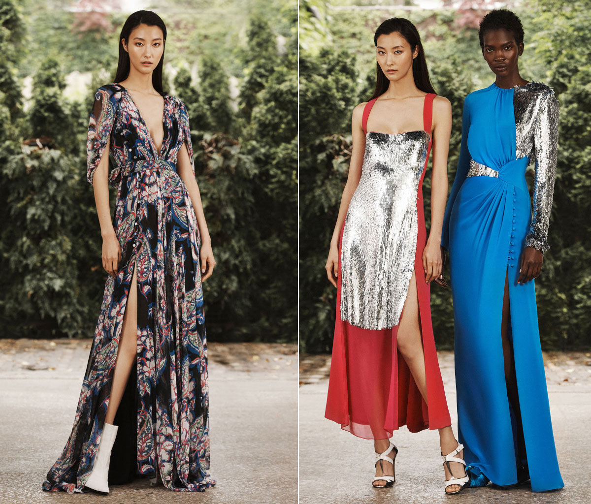 Вечерние, свадебные платья и повседневная женская одежда Probal Gurung Resort 2019
