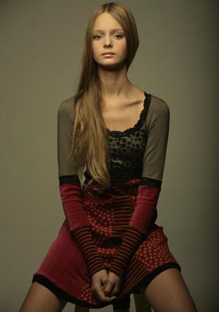Виктория Махота известная в мире модель