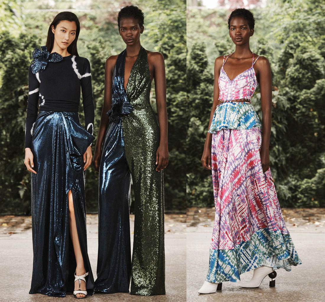 Вечерние, свадебные платья и повседневная женская одежда Probal Gurung Resort 2019