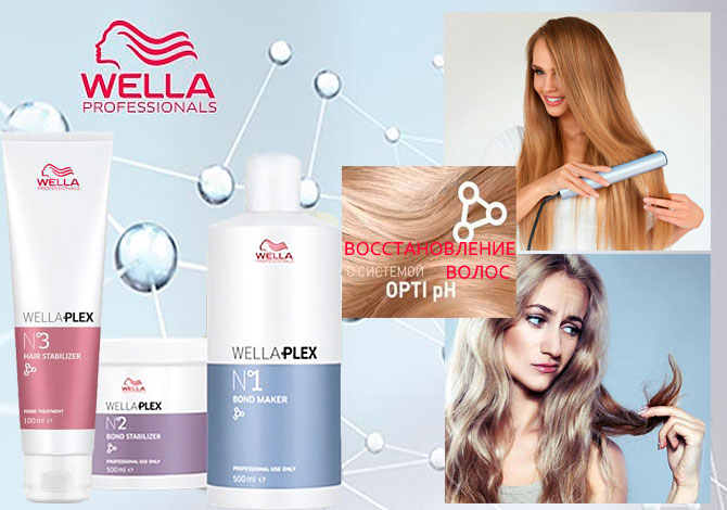 wellaplex wella велла волосы уход в салоне и домашних условиях