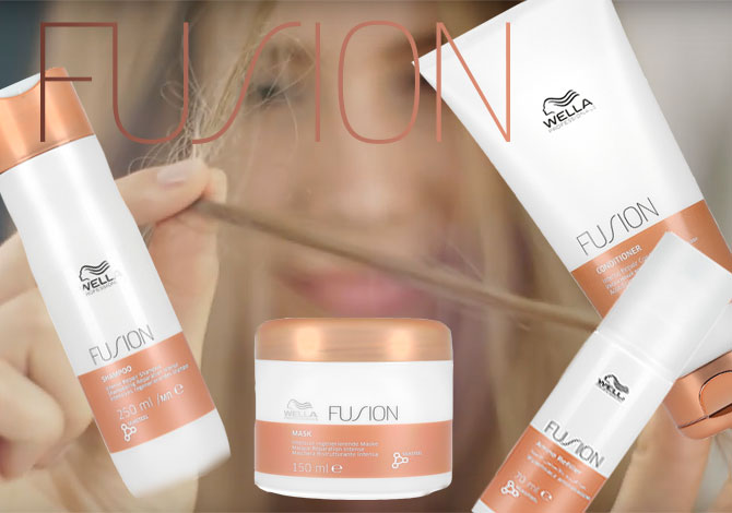 волосы Wella Fusion Silksteel уход восстановление