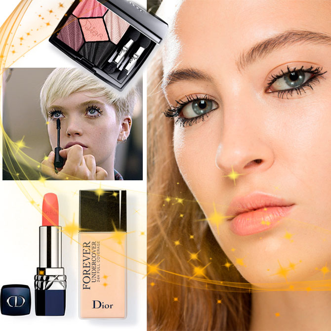 макияж весна лето 2018 Spring Look Dior Диор
