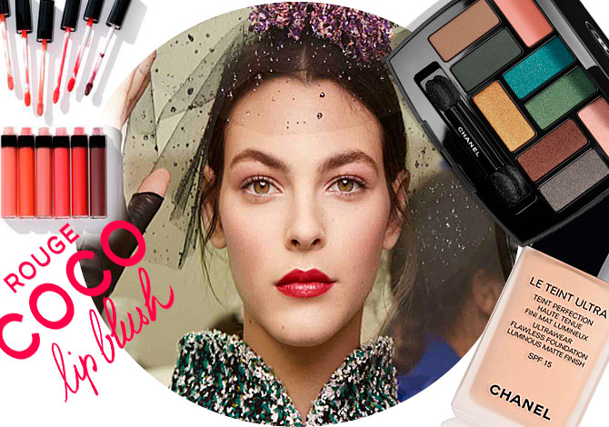 дневной макияж Chanel весна лето 2018 2019