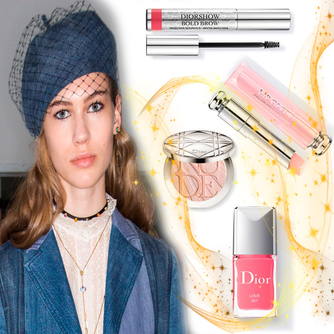 макияж Dior тенденции весна лето 2018 2019
