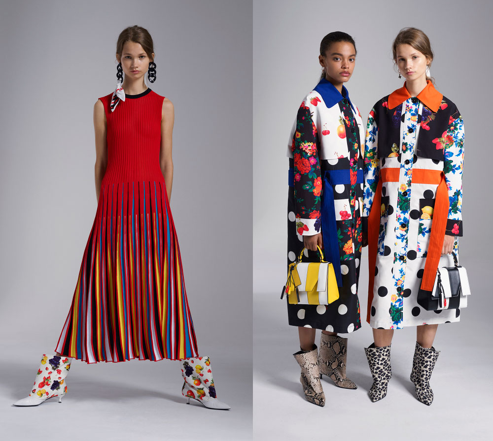 Коктейльные вечерние платья в итальянском стиле фото MSGM Resort 2019 мода на лето 2018 2019