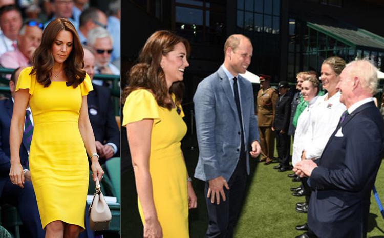 Последние новости и фото: Кейт Миддлтон и принц Уильям на Уимблдонском турнире в воскресенье! 