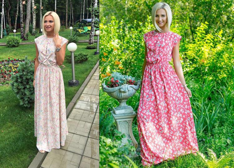 Ольга Бузова в длинном платье фото