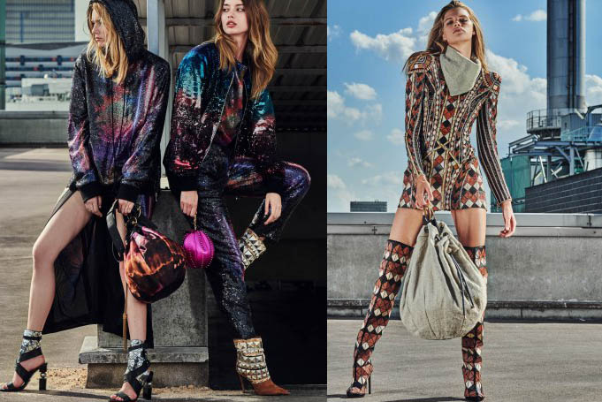 новости красоты моды стиля из Парижа: вечерние платья Balmain на лето 2018 фото