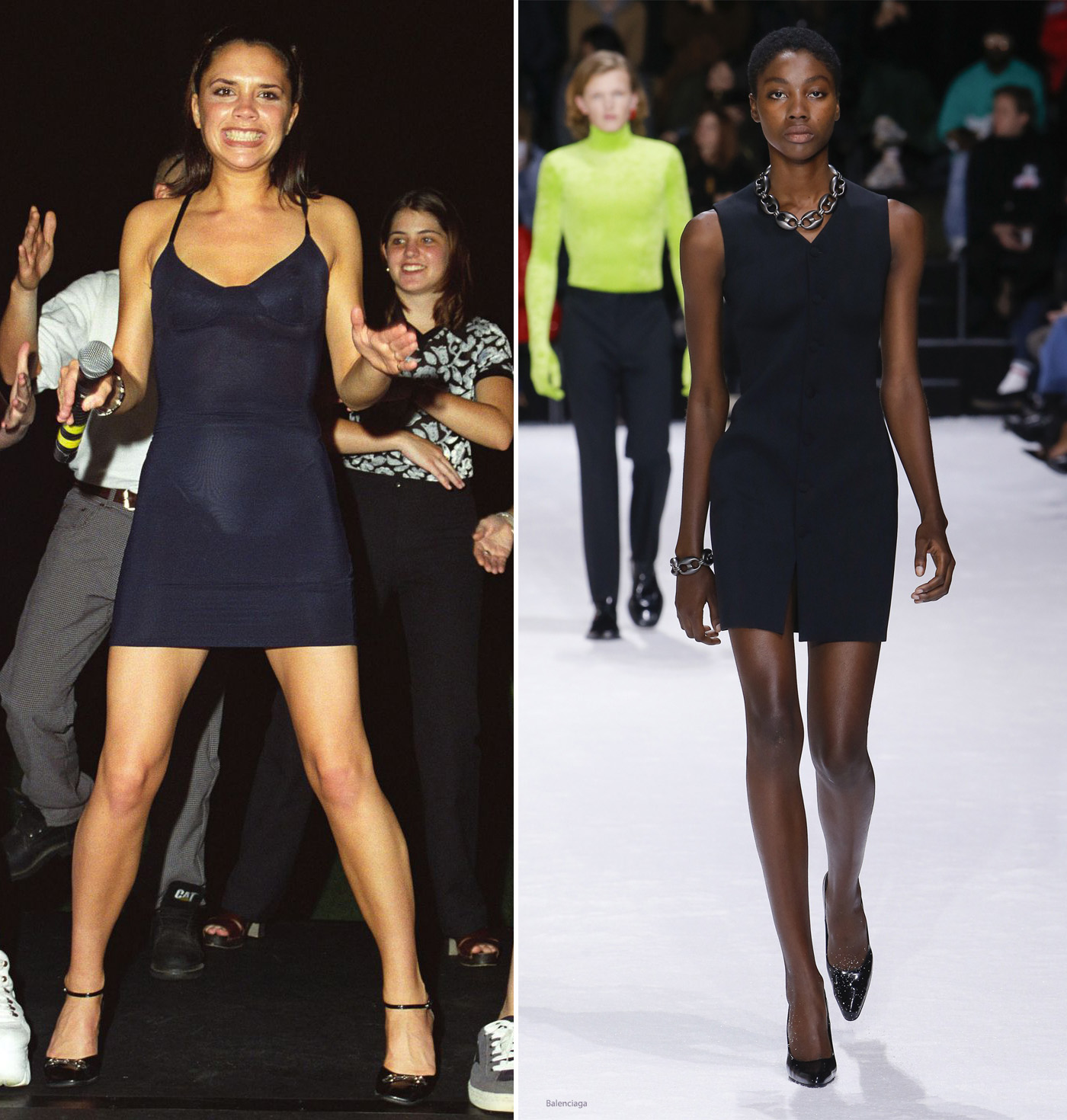 balenciaga: мода осень 2018 модные тенденции Виктория Бекхэм