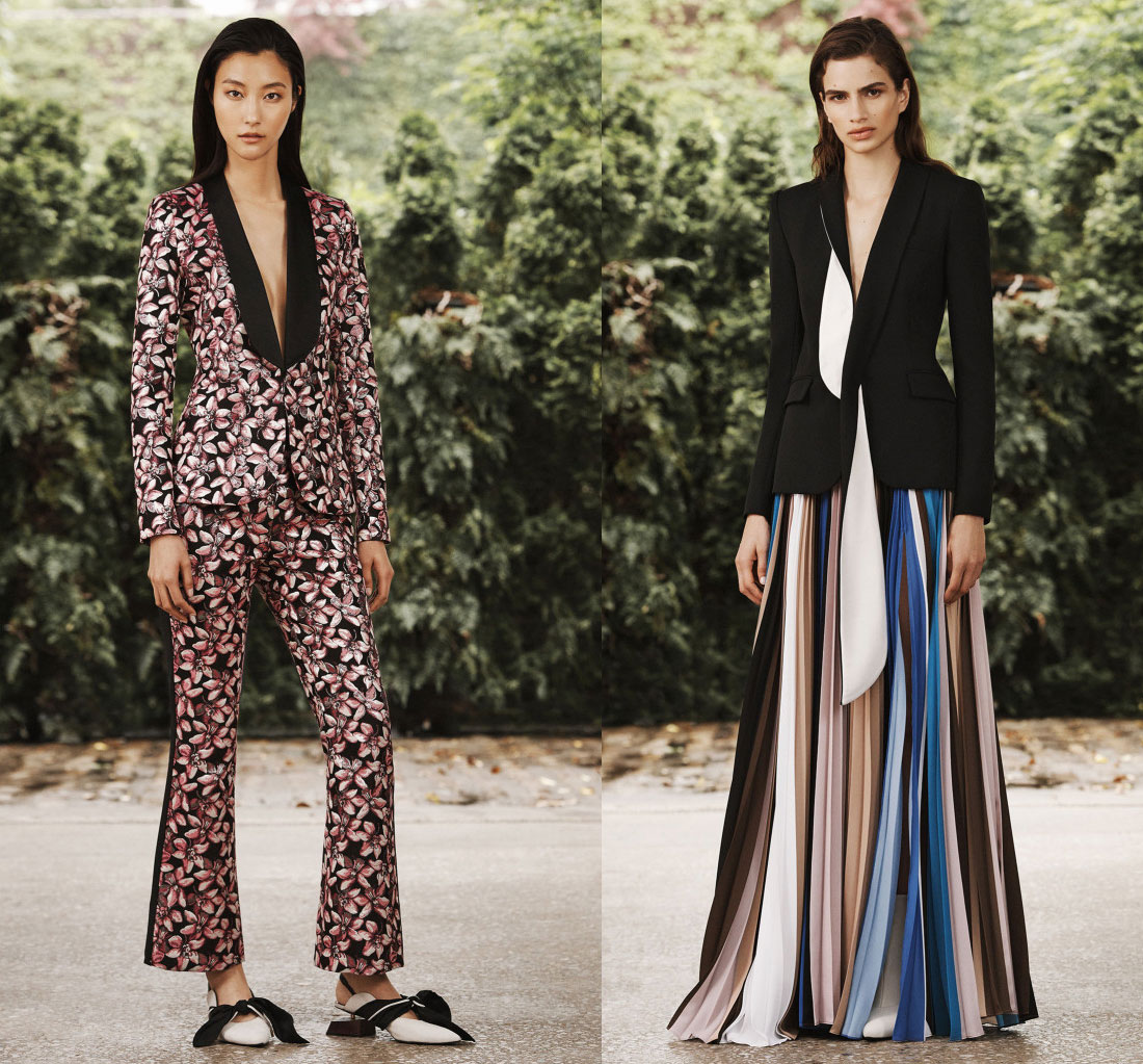 Вечерние, свадебные платья и повседневная женская одежда Probal Gurung Resort 2019