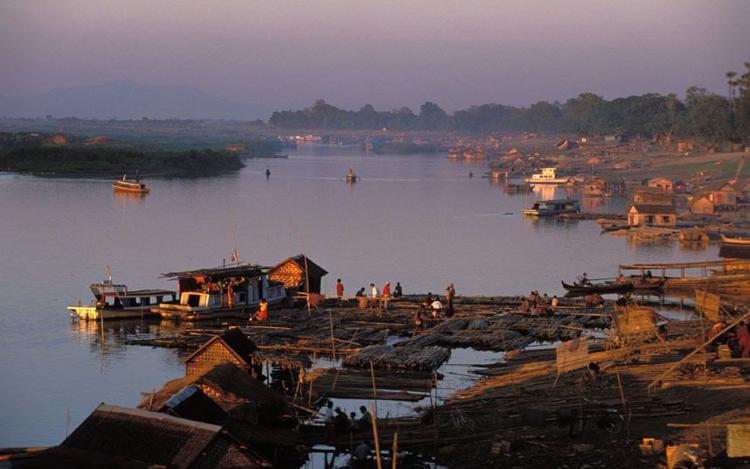 Река Иравади, Мьянма