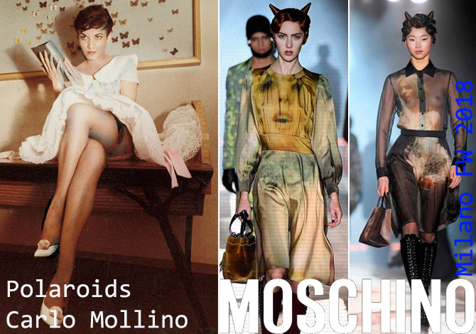 мода Moschino FW 2018 2019 Milano