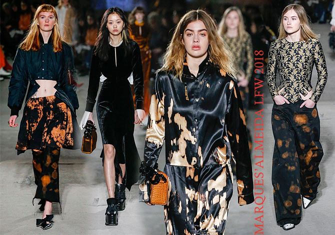 мода LONDON FASHION WEEK 2018 LFW 2018 осень зима в Лондоне