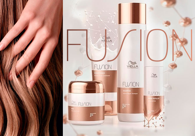 волосы Wella Fusion Silksteel уход восстановление