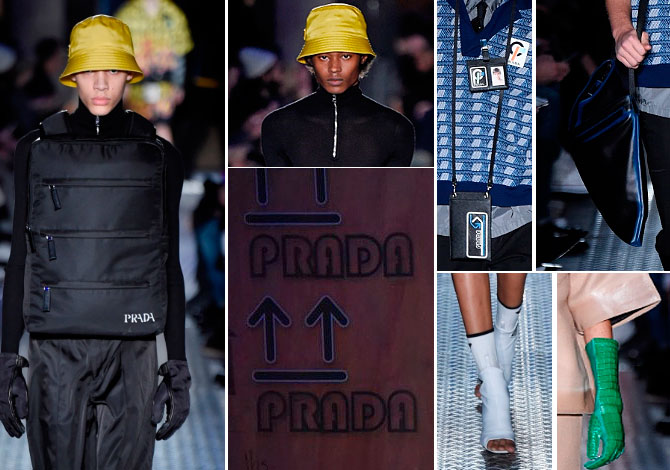PRADA MENS FW 2018 2019 мода осень зима