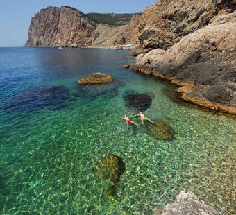 Самые красивые пляжи Крыма - 20 фото