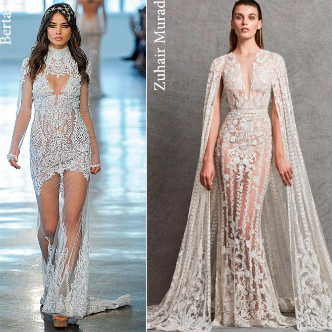 свадебные платья платье свадебное Bridal Fashion Week весна лето 2018 2019