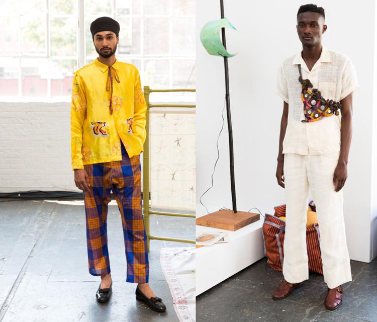 На фото одежда для мужчин Bode на NYFW Mens Spring 2018/2019