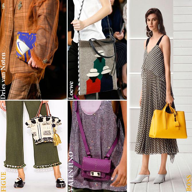 сумки мода тенденции весна лето 2018 2019