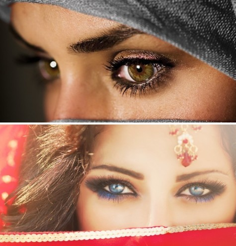 сурьма для глаз наносить