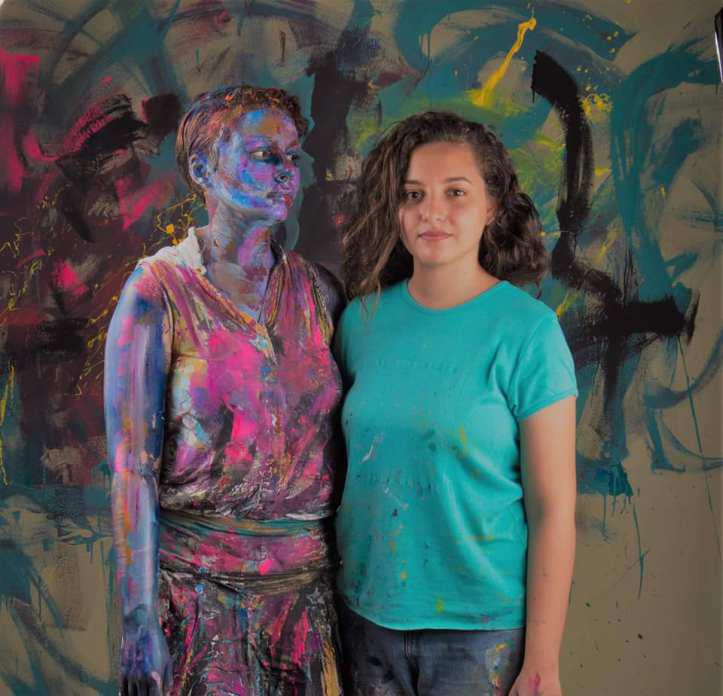 Basma Shaheen, юная египетская художница