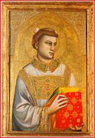 Джотто. Святой Стефан, около 1334-1336. Флоренция, музей Хори