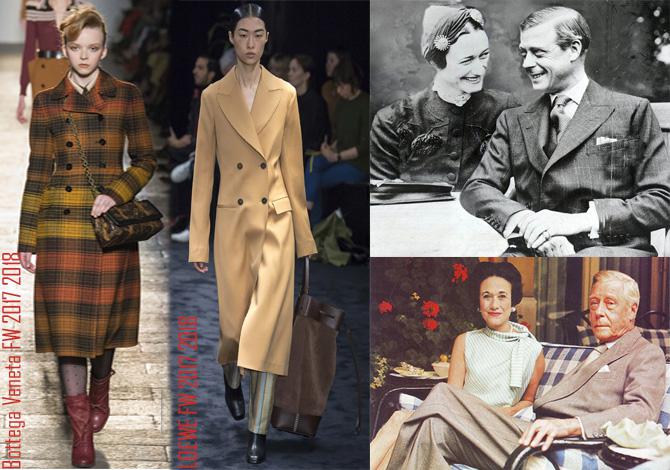 мода модные тенденции пальто икона стиля принц Уэльский