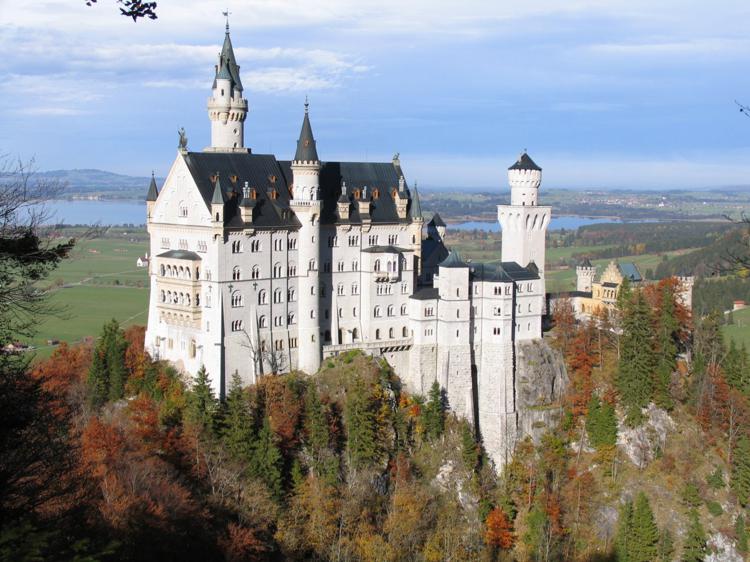 самый красивый немецкий замок