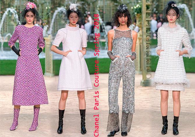 кутюрные платья коллекция Chanel haute couture 2018 