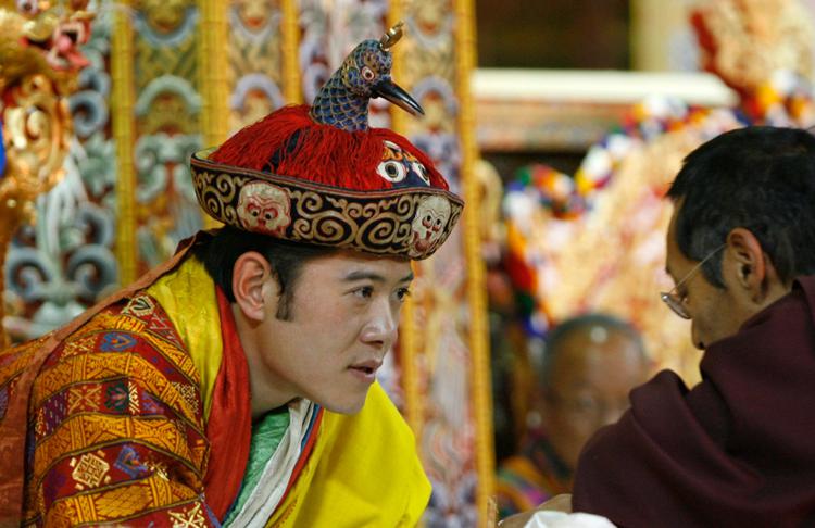 Корона короля Бутана 