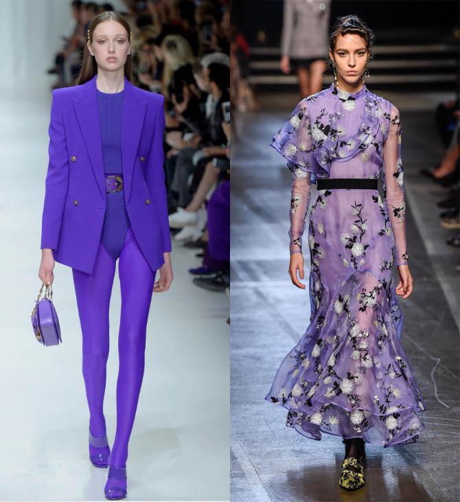 Какой цвет в моде летом 2018? Модные платья в цвете ультрафиолет