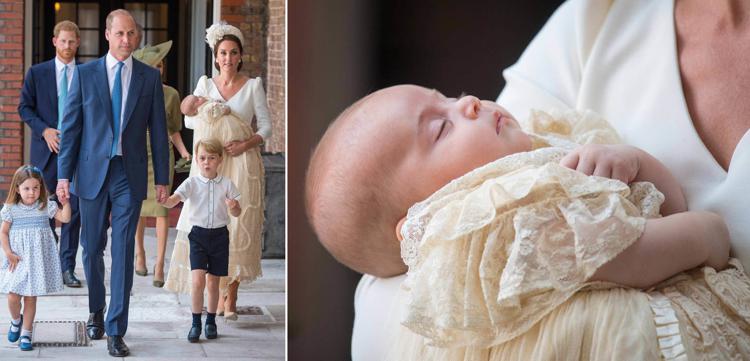 Последние новости фото Кейт Миддлтон и принц Луи в окружении семьи после церемонии крещения в Лондоне! 