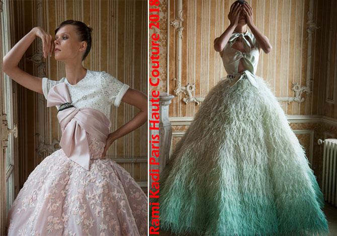 свадебные платья Remi Kadi Haute Couture Spring 2018