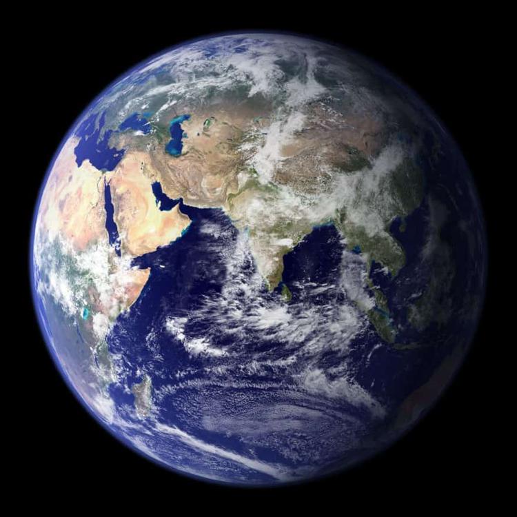 земля фото из космоса