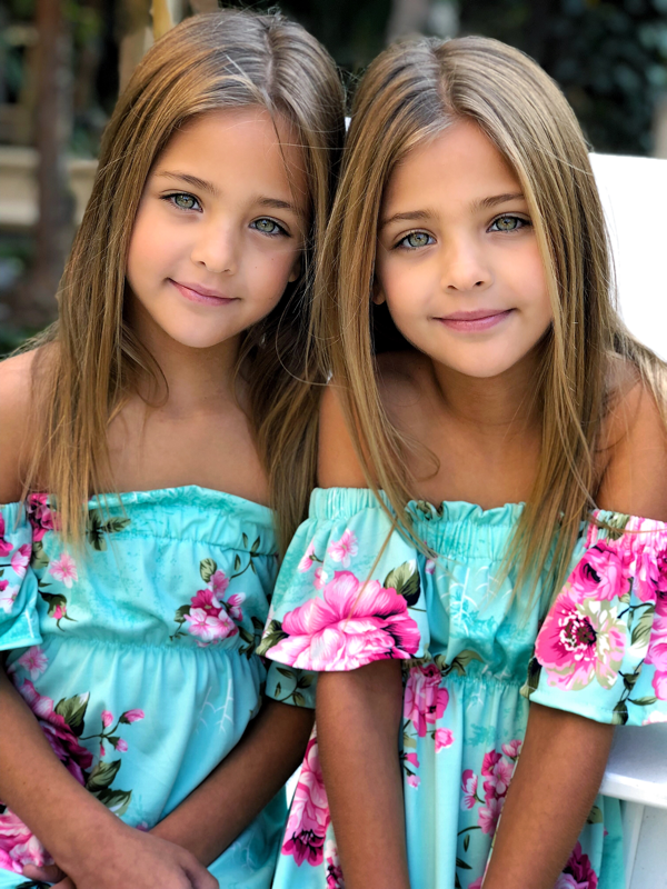 самые красивые близняшки в мире