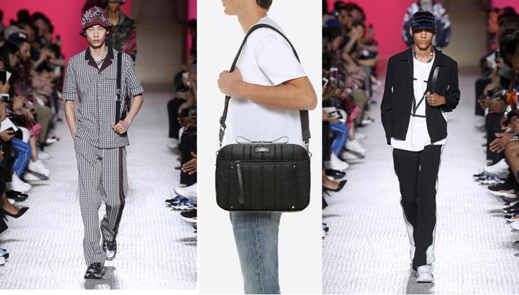 Мода лето 2018 (Фото): мужские костюмы, сумки, обувь с перьями из коллекции Valentino Mens Spring 2019  