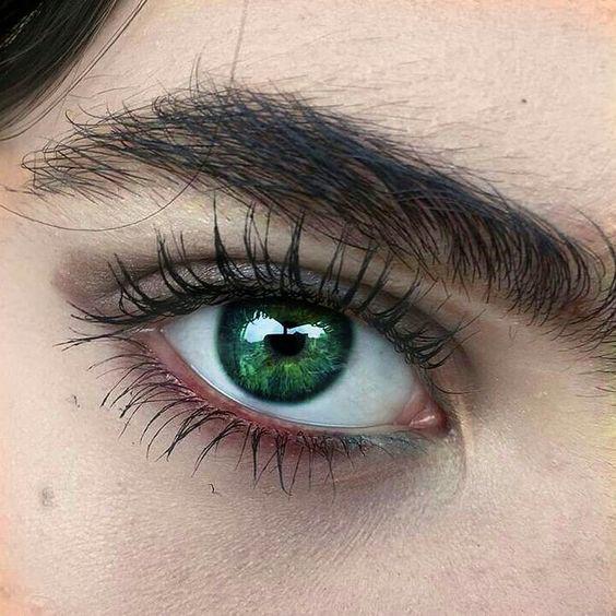 Зеленые глаза арт - 70 фото