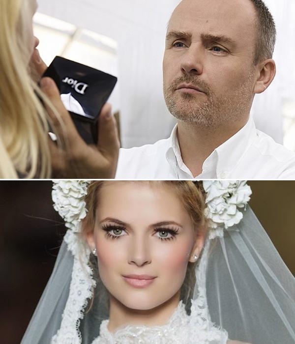 свадебный макияж глаз фото make up Dior