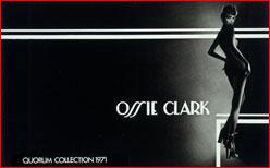 Приглашение на показ Ossie Clark 1971 года