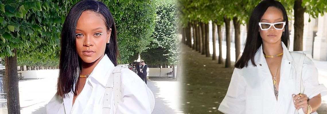 Рианна: новости, фото с модного шоу Луи Виттон в Париже