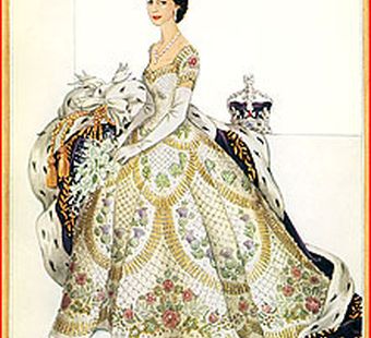 Широкой публике представят коронационное платье