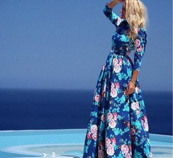 Длинные летние платья 2018: обзор красивых моделей на фото