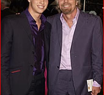 Сын основателя Virgin стал моделью