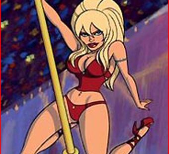 Для детей и их пап: Памела Андерсон в мультфильме "Стриперелла"