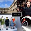 Модная коллекция DIOR FALL WINTER 2016/2017 –  футуристическое шоу в Carrée du Louvre!