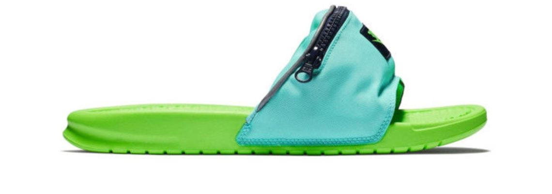Мода лето 2018: Шлепки Nike Fanny Pack