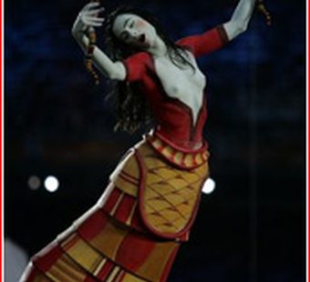 Макияж по олимпийски